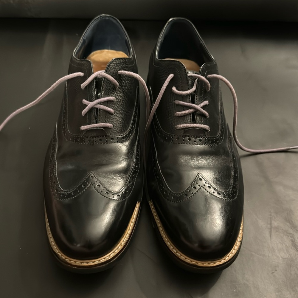 Men’s 11 Black Cole Haan Oxfords